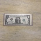 Trinary Fancy Serial Number One Dollar Bill, Uncirculated I 32331132 C 2021 — photo 7