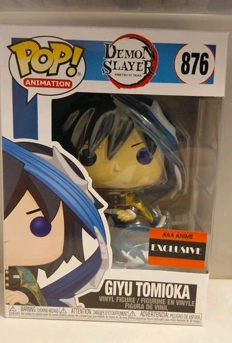 Funko Pop! Vinyl: Demon Slayer Giyu Tomioka #876 AAA Anime Exclusive