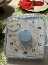 SECURA 60-MINUTE VISUAL COUNTDOWN TIMER 7.5 OVERSIZE CLASSROOM T764 - BLUE