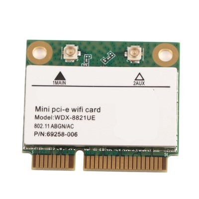 Dual Band 2.4G/5Ghz Network Card 433Mbps WIFI Mini PCI E Wireless Card
