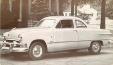 Advertising Postcard 1951 Ford Club Coupe Advertising Postcard 1951 Ford Club Coupe