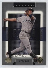 2003 Upper Deck Finite Gold 177/199 Jorge Posada #62 7xr