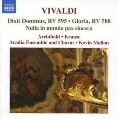 Antonio Vivaldi Sacred Music 1 (Mallon, Aradia Ensemble and Cho (CD) (UK IMPORT)