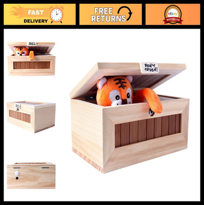 Funny Don't Touch Box with Attitude - Leave Me Alone Surprise Machine, Cute Tige