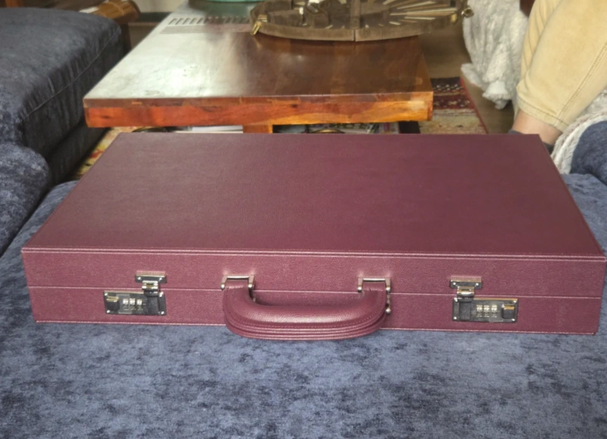 Renzo Romagnoli backgammon en lucite et nacre - Collection