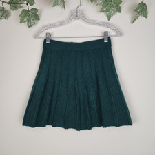 Abercrombie  Fitch Kids Girls Size 11/12 Green Sweater Pleated Skirt NWT