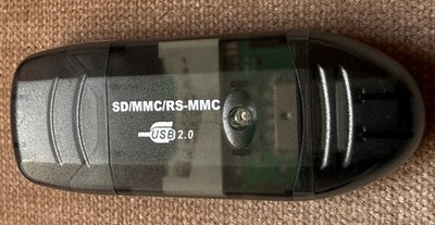 Portable SD MMC RS-MMC Card Memory Card Reader to USB 2.0 Adapter High Speed