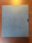 LIGHTHOUSE OPTIMA 4 RINGS BINDER & SLIPCASE. GOOD FOR BANKNOTES FDC COVERS BLUE — photo 2