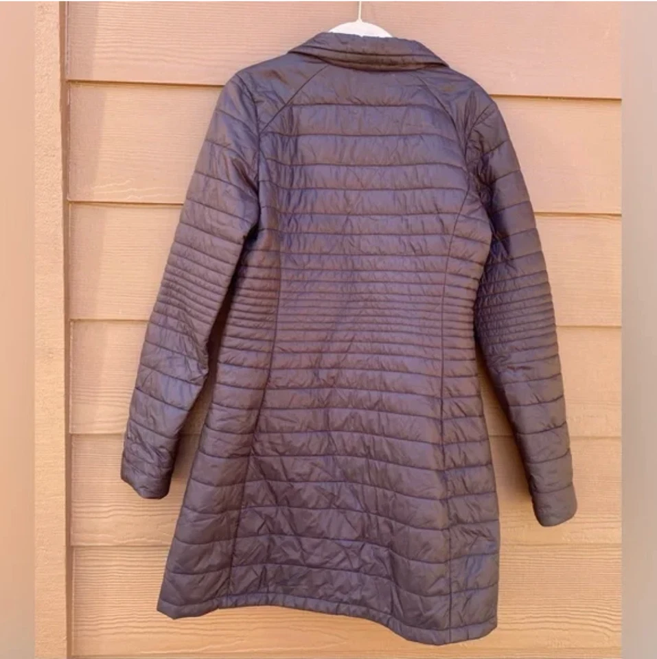 Patagonia 女式 Kai Lee 紫色派克大衣外套,尺寸 M — 第 3/4 张图片