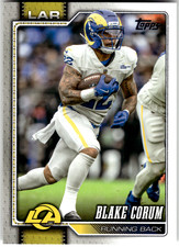 2026 Topps Football #234 BLAKE CORUM Los Angeles Rams NFL Football
