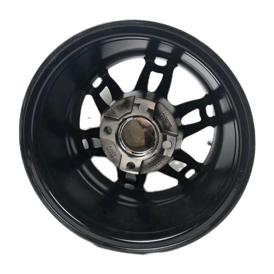 One RHOX Black Golf Cart Wheels, 12x7, ET -25 New Open Box Free Shipping - Image 4 of 4