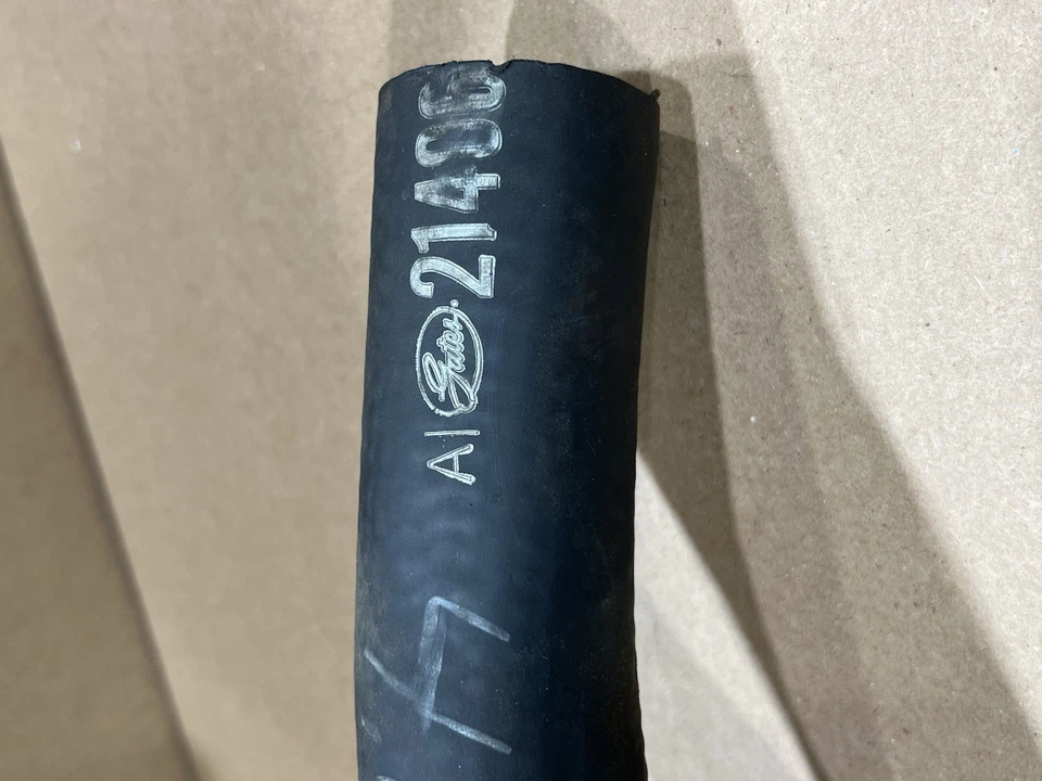 Литой верхний шланг радиатора Gates 21406 новый из старых запасов сделано в США Dodge B150 B250 - Изображение 2 из 2