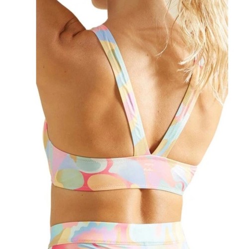 Billabong High Neck Bikini Oberteil mit Blumenmuster Größe XL - Bild 2 von 9