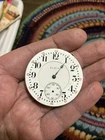 Antique Elgin B W Raymond 16s 19J Railroad Pocket Watch Movement For Parts