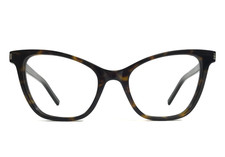 Saint Laurent Eyeglasses Frames SL219 003 Tortoise Cat Eye Full Rim 51-20-145