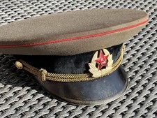 Sowjetische M&uuml;tze M69 UdSSR Sowjetunion Offizier Schirmm&uuml;tze UdSSR