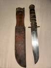 KABAR WWII WW2 Military  Mark II USMC US Marines Combat Fighting Knife/Sheath