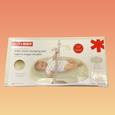 Skip Hop Wipe Clean Baby Changing Pad with Cushioned Foam - Oat DB8745