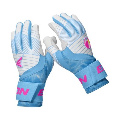 Easton Men Walk Off Ethos Locked In Pool Party Batting Gloves Size M Blue White