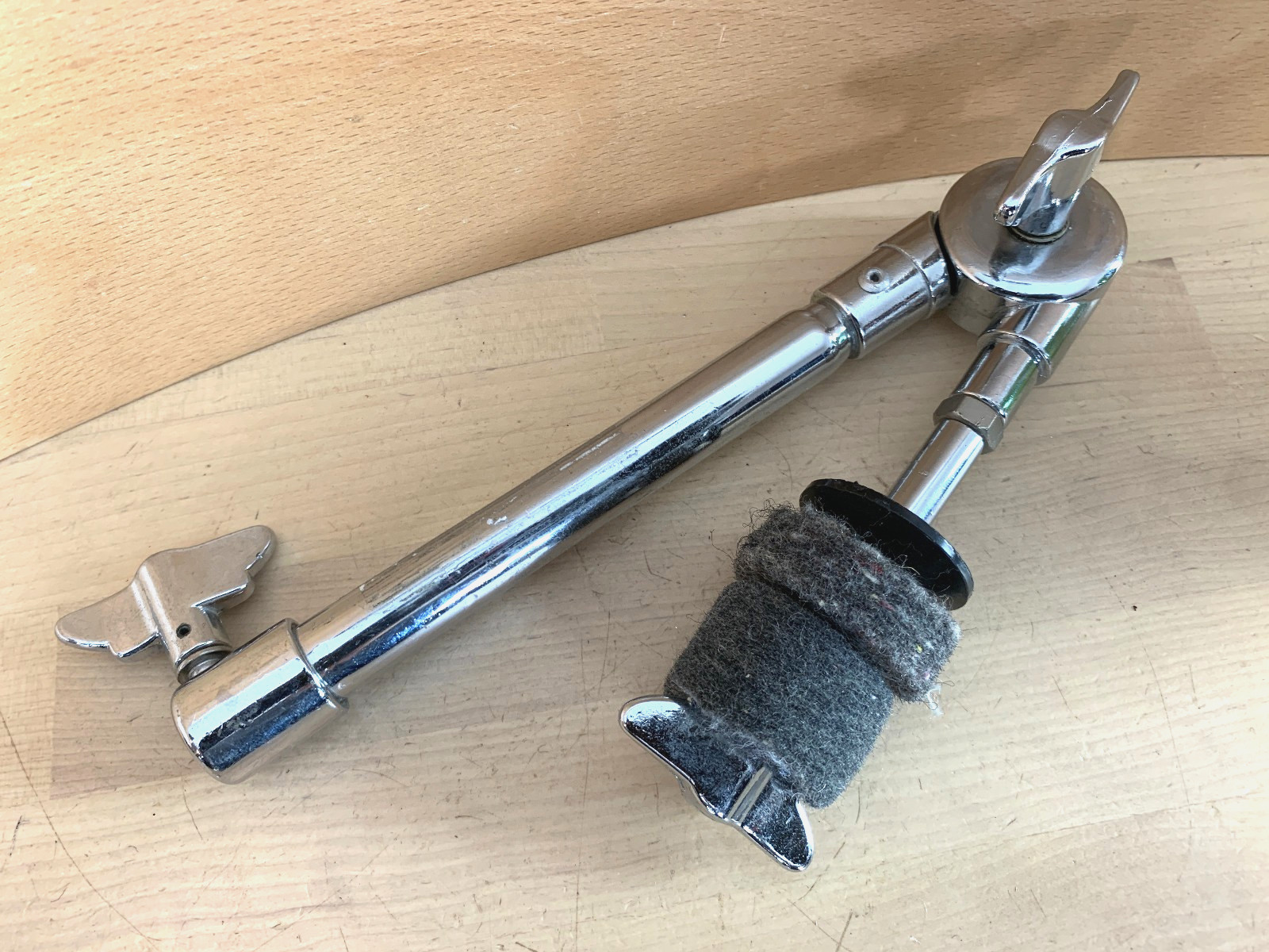 Auxiliary Splash Effects Cymbal STACKER 8mm Mount Holder w Tilter Part Stand Arm