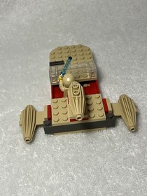 Star Wars  Landspeeder LEGO 7110 Incomplete Missing Pieces And  Obiwan