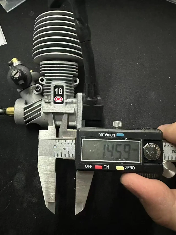 Professional Nitro Engine For Rc Car 1:8 SH 21 Engine 3.46CC Pull Starter - Image 4 of 4