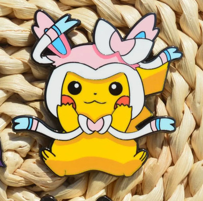 PIKACHU-POKEMON PIN-2 OR MORE PINS SHIPPING IS $5.99-SPEND $30 SHIPPING IS FREE