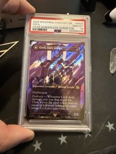 Cecil, Dark Knight (Borderless) (Surge Foil) Final Fantasy MTG PSA 10