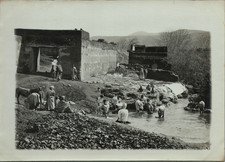 Morocco, Béni Mellal, Les sources, vintage print, 1922 Morocco, Béni Mellal, Les so