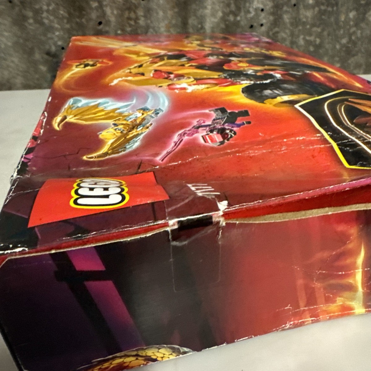 LEGO Ninjago Crystalized Kai's Golden Dragon Raider (71773) NIB
