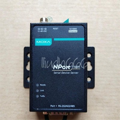 1PCS NEW MOXA NPort 5150A 1 Port RS-232/422/485 Serial Device Server #qo