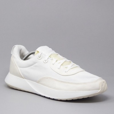 Allbirds Mens Courier Blizzard White Low Top Lace Up Shoes Sneakers Size US 13