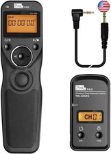 Pixel TW-283 E3 Wireless Shutter Release Remote Control Compatible for Canon