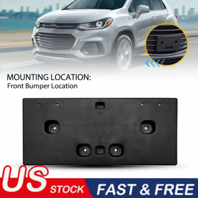 For 2017-2022 Chevrolet Trax Front License Plate Frame Holder Mounting Bracket