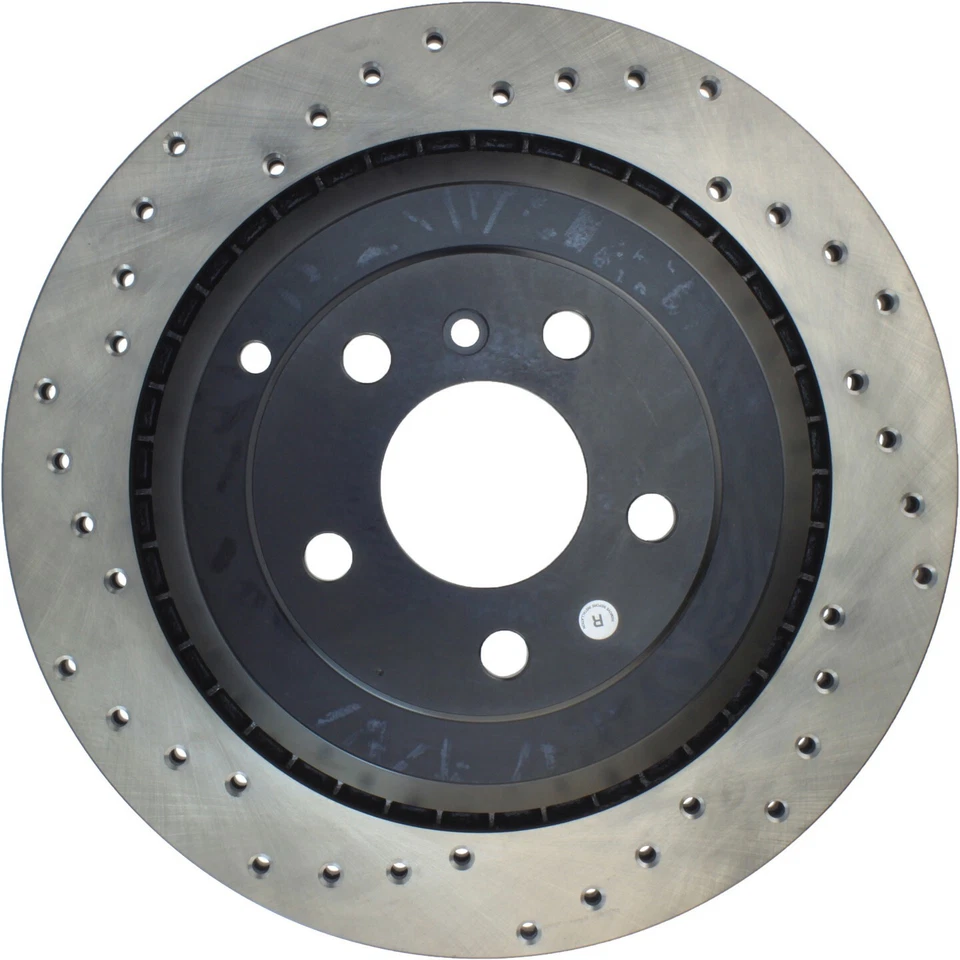 PAR traseiro Stoptech rotor de freio a disco para 2006-2007 Mercedes-Benz ML500 (45858) - Imagem 2 de 4
