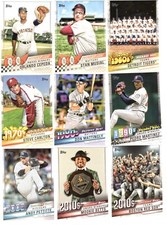 2020 TOPPS DECADES BEST INSERT (RC's, STARS, HOF) - WHO DO YOU NEED!!!