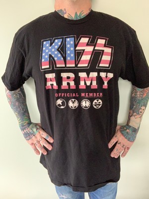 2018 KISS ARMY Official Member Shirt 