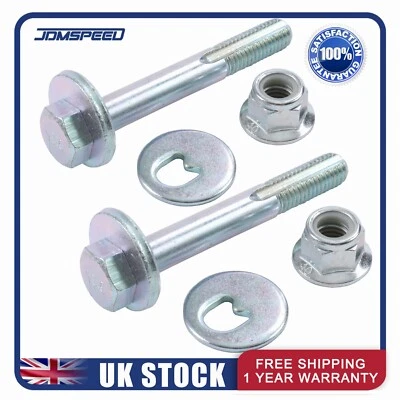 2x Rear Lower Arm Fitting Camber Bolt Kit 1223963 3M515K978AE For Ford Volvo New - Image 1 of 4