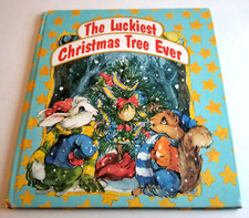 The Luckiest Christmas Tree Ever Book 5"x6" 1993 M&M/MARS SKITTLES PROMO X126