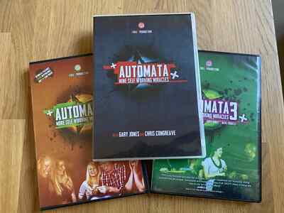 Automata (Self Working Miracles) Vol. 1-3 by 52 Productions - 3 DVD's - WIE NEU!
