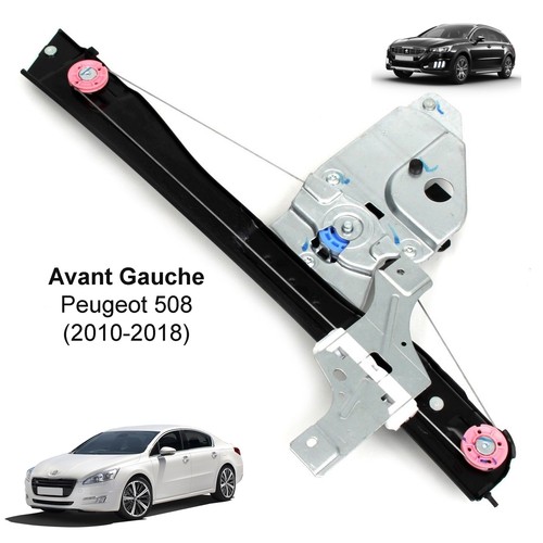 Mecanismo De Elevalunas Eléctrico Delantero Derecho para Peugeot 508=9806086980 - Imagen 4 de 7