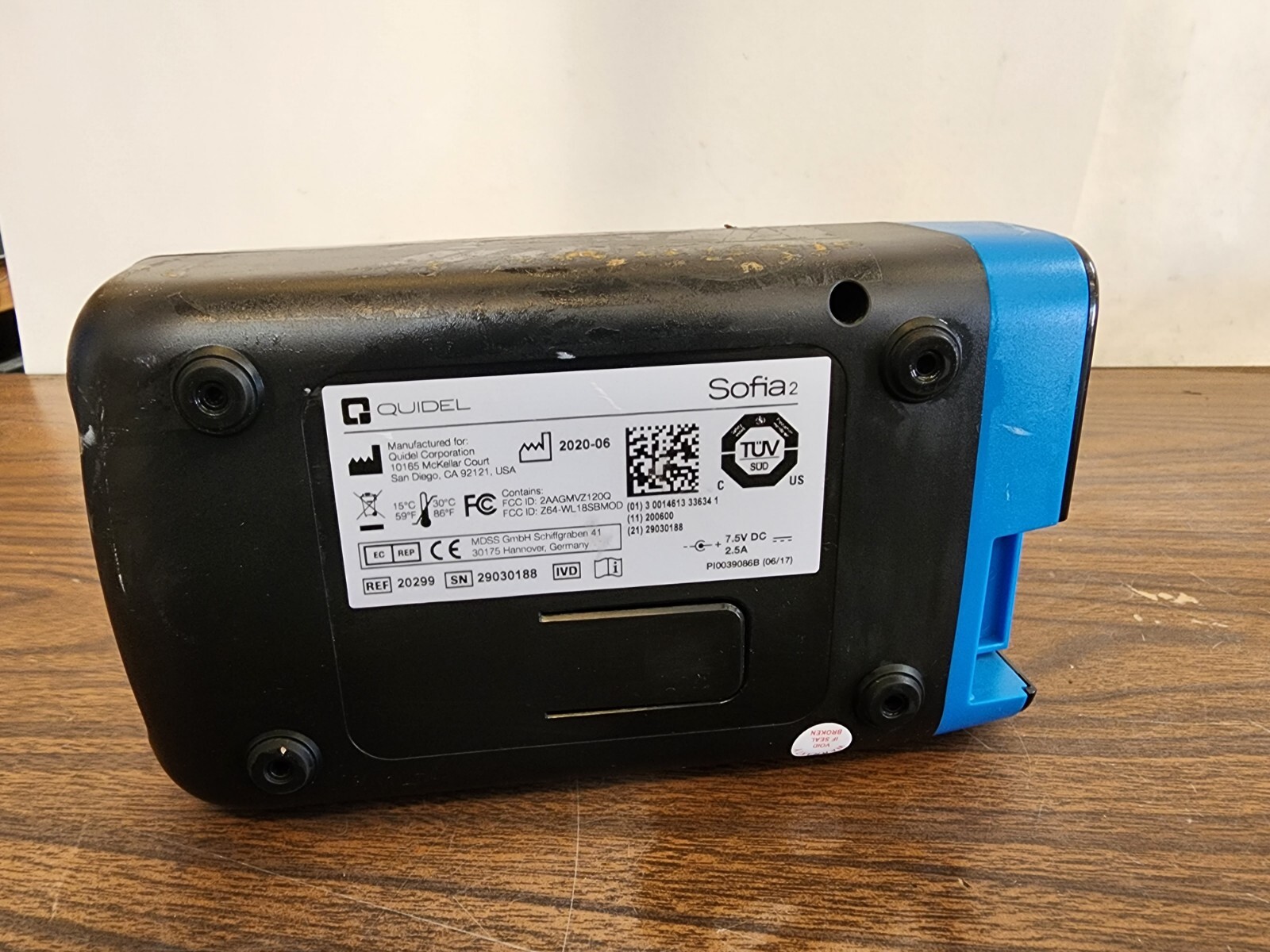 Quidel  Sofia 2 | Fluorescent Immunoassay Analyzer Untested