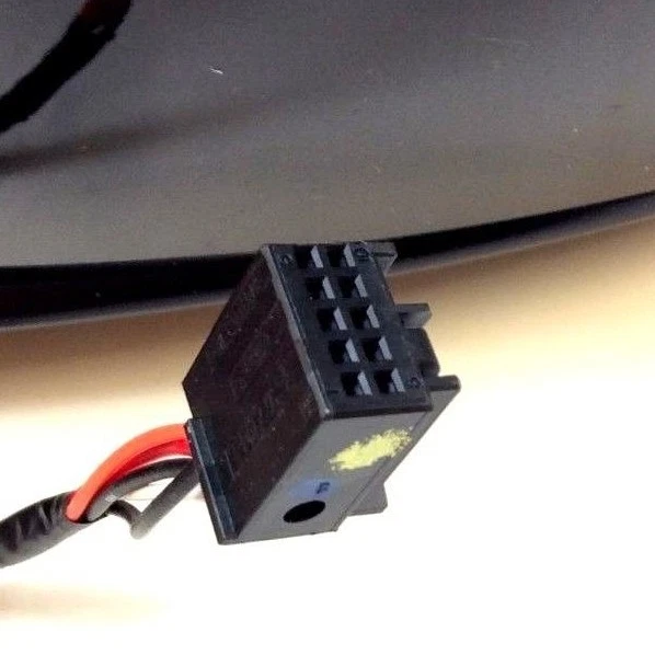 Espejo retrovisor lateral del conductor Dodge Grand Caravan 2008-2020 eléctrico térmico negro OEM Foto 4 de 4