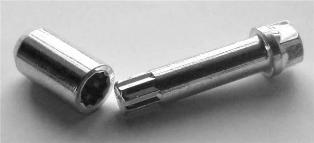 20 x alloy wheel Tuner nuts M12x1.5 taper + Key for Toyota Starlet - Изображение 2 из 2