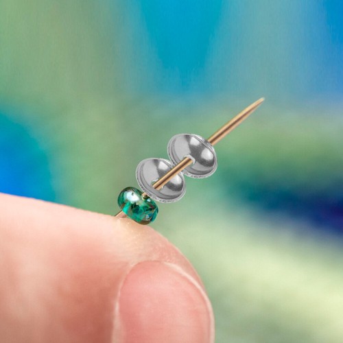 200 Stück Perlenkappen für Armbänder, Halsketten, Ohrringe, dekorative - Bild 7 von 12