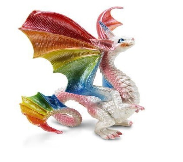 Safari ltd 102518 Fairies Rainbow Dragon 13,5 CM Series Mythology