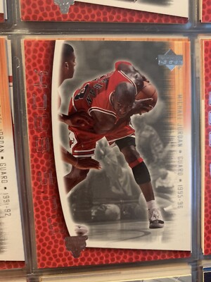 10 Michael Jordan upper deck NBA basketball cards. NBA HOFer