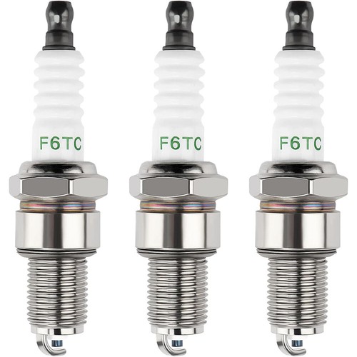 Zündkerze Ersetzt für F6TC F6RTC BP6ES für Rasenmäher Rasentraktoren Generator - Bild 16 von 17