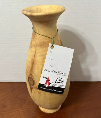 Born of the Flames Aspen Wood Creations Vase From The Hayman Fire