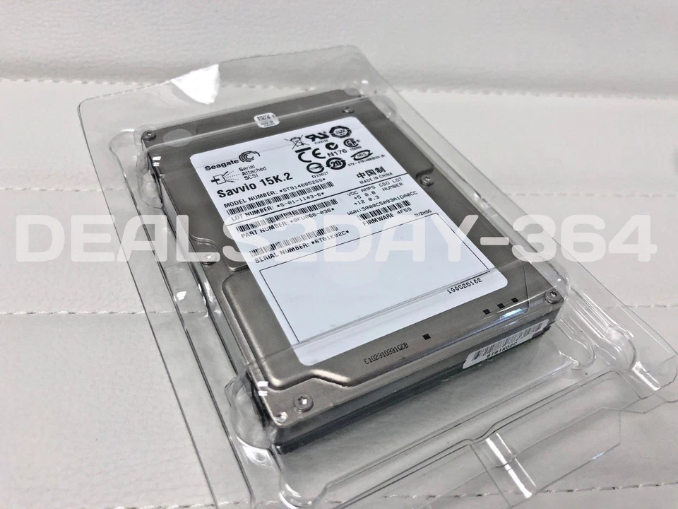 ST9146852SS Seagate 146GB 15K RPM 6Gb/s 16MB 2.5" SAS HDD Hard Drive - Image 3 of 3